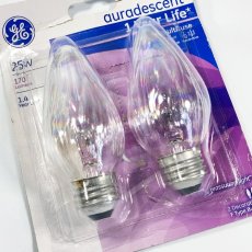 画像2: ★新品（開封済み - 未使用品）★   Candle Light Bulb　 ラスト -【2個 = 1パック】 (2)