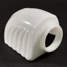 画像4: 1920-30's “Milk Glass” Shade for Bathroom Lamp (4)