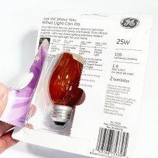 画像3: ★新品（開封済み - 未使用品）★   Candle Light Bulb　 ラスト -【2個 = 1パック】 (3)