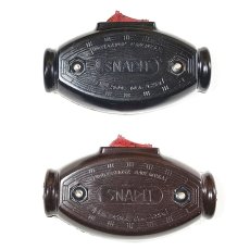 画像2: -＊ブラック再入荷＊-  1930's "SNAPIT" Bakelite Switch  【DEAD STOCK】2色 - バラ売り (2)