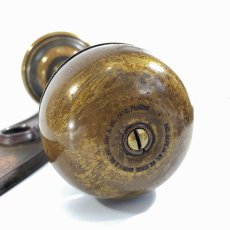 画像6: ★BELL★PUSH★  1900's "COMBINATION" Door Knob ＆ BELL   【Complete Set】 (6)