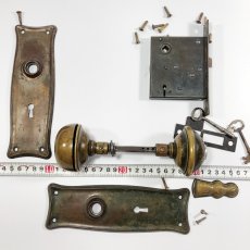 画像11: ★BELL★PUSH★  1900's "COMBINATION" Door Knob ＆ BELL   【Complete Set】 (11)