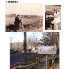 画像12: Early 1920's "Galvanized Steel " RURAL U.S. MAILBOX (12)