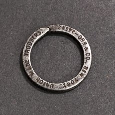 画像2: ★SWEET ORR★  1910's Advertising Key Ring   (2)