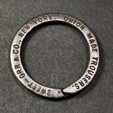 画像3: ★SWEET ORR★  1910's Advertising Key Ring   (3)