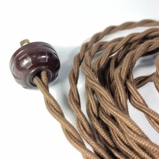 画像3: 1920's "Art-Deco" Extension Cord (3)