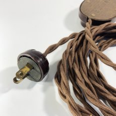 画像6: 1920's "Art-Deco" Extension Cord (6)