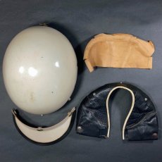 画像13:  ★ HARLEY-DAVIDSON ★  1950-60's Vintage Helmet  “ROAD RIDER” by McHAL (13)