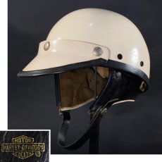 画像1:  ★ HARLEY-DAVIDSON ★  1950-60's Vintage Helmet  “ROAD RIDER” by McHAL (1)