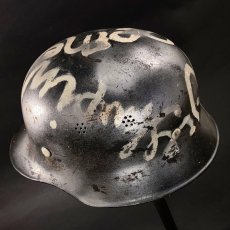 画像9: "Nazi"　 1950-60's German Fireman Helmet (9)