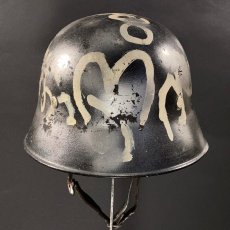 画像5: "Nazi"　 1950-60's German Fireman Helmet (5)