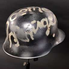 画像7: "Nazi"　 1950-60's German Fireman Helmet (7)