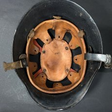 画像13: "Nazi"　 1950-60's German Fireman Helmet (13)