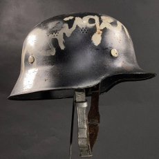 画像4: "Nazi"　 1950-60's German Fireman Helmet (4)