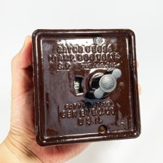 画像4: 1900-1920's【General Electric Co.】Porcelain Rotary Switch (4)