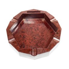 画像1: 1940's Art Deco Marbled Bakelite “BIG” Ashtray (1)