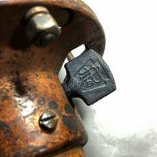 画像4: 1910's Wood Handle Trouble Light  “PAISTE” Socket (4)