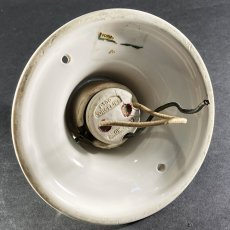 画像4: 1930's Art Deco Porcelain Bare Bulb Light (4)