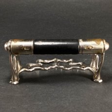 画像9: 1900-20's "San-O-La" Victorian Toilet Paper Holder (9)