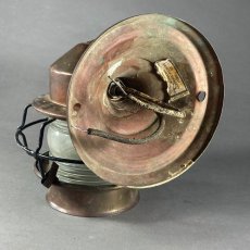 画像9: 1930-40's "Shabby" Caged Porch Lamp (9)