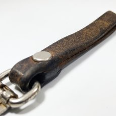 画像6: 1940-50's Leather Belt Strap with Old Key (6)