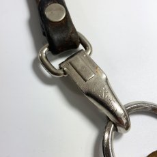 画像4: 1940-50's Leather Belt Strap with Old Key (4)