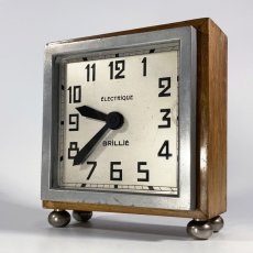 画像1: 1920-30's ★BRILLIE★ French Shelf / Desk Clock (1)