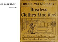 画像6: 1910-20's "DUSTLESS" Wood Handle Clothes-Line Reel (6)