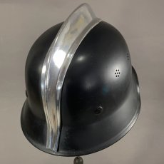 画像5: "Knight" Late 1950's-1960's German Fireman Helmet (5)