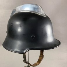 画像4: "Knight" Late 1950's-1960's German Fireman Helmet (4)