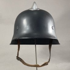 画像3: "Knight" Late 1950's-1960's German Fireman Helmet (3)