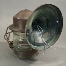 画像7: 1930-40's "Shabby" Caged Porch Lamp (7)