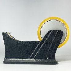 画像2: 1940-50's "STREAMLINE" Iron Tape Dispenser 【Black】 (2)