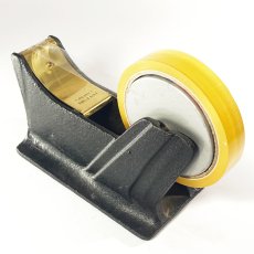 画像3: 1940-50's "STREAMLINE" Iron Tape Dispenser 【Black】 (3)