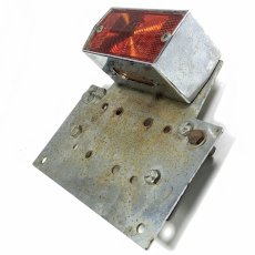 画像4: 1960-70's “Square” Tail Light & License Plate Base (4)