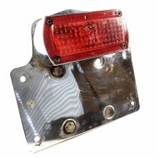 画像1: 【D.S.C.】 1960-70's “THE KNIGHT”  Square Tail Light & License Plate Base (1)