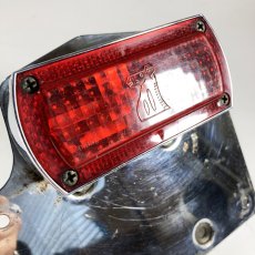 画像2: 【D.S.C.】 1960-70's “THE KNIGHT”  Square Tail Light & License Plate Base (2)