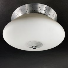 画像4: 1950's “Satin Glass” Ceiling Light  (4)