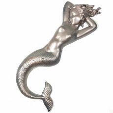 画像1: Vintage Cast-Metal ★Mermaid★  Wall Plaque (1)