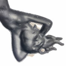 画像9: Vintage Cast-Metal ★Mermaid★  Wall Plaque (9)