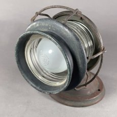 画像3: 1930-40's "Shabby" Caged Porch Lamp (3)