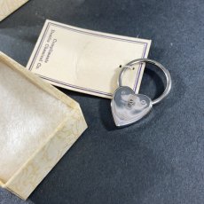 画像3: -✴︎N.O.S.✴︎-  　1940's  ♡Heart Shaped♡ Advertising Key Ring (3)
