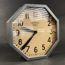 画像1: 1930's French Art Déco ☆BRILLIE☆ Wall Clock (1)