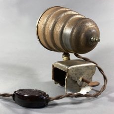 画像3: 1930-40's "Art Deco" Steel Reading Lamp (3)