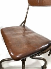 画像9: ★DoMore Chair Co.★  1930-40's "Machine age" Swivel Desk Chair  -✴︎Mint Condition✴︎- (9)