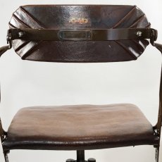 画像5: ★DoMore Chair Co.★  1930-40's "Machine age" Swivel Desk Chair  -✴︎Mint Condition✴︎- (5)