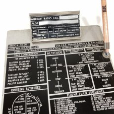 画像3: 1978 Aviation Pilot Aluminum “Kneeboard” (3)