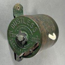 画像2: 1910-20's "DUSTLESS" Wood Handle Clothes-Line Reel (2)