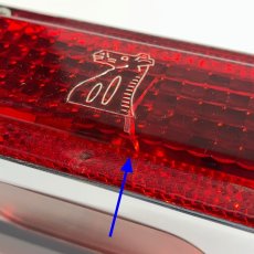画像7: -＊New Old Stock＊- 【D.S.C.】 1970's “THE KNIGHT” Square Tail Light (7)
