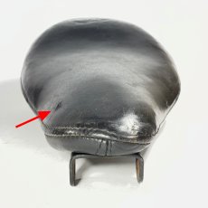 画像9: 1960's  Original ★Bates★ Leather Solo Seat  【Narrow】（幅狭） (9)